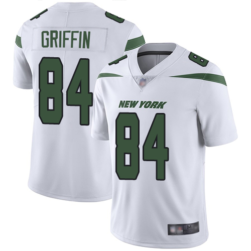 New York Jets Limited White Men Ryan Griffin Road Jersey NFL Football #84 Vapor Untouchable->women nfl jersey->Women Jersey
